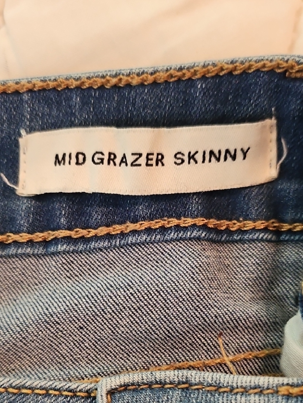 Cotton On 91- Mid Grazer Skinny- Floral Embroidered Jeans- Size 2 - Picture 9 of 9